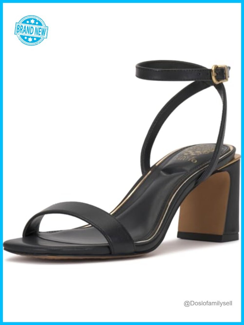 Women's Hamda Ankle Strap Block High Heel Sandals